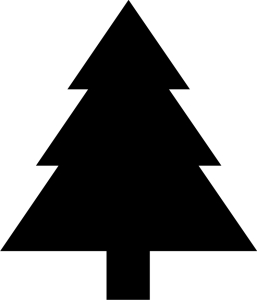 christmas tree cut out JXjV